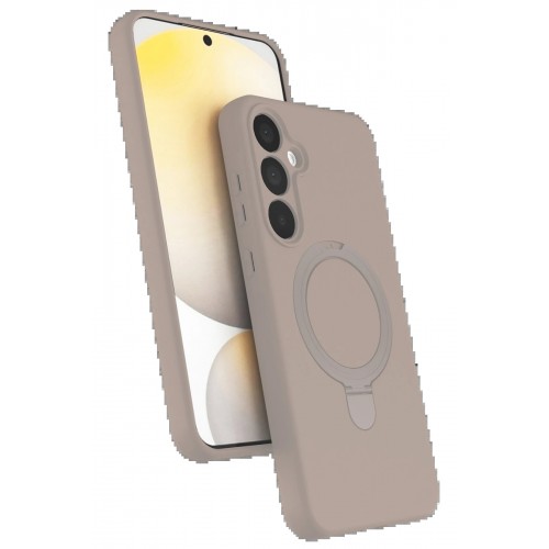 LRZ02 Samsung Galaxy A55 5G Regal Magsafe Standlı Kapak - Çöl Titanyum