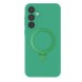 LRZ02 Samsung Galaxy A55 5G Regal Magsafe Standlı Kapak - Yeşil