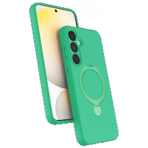 LRZ02 Samsung Galaxy A35 5G Regal Magsafe Standlı Kapak - Yeşil LRZ02 Samsung Galaxy A35 5G Regal Magsafe Standlı Kapak - Yeşil