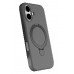 LRZ02 Apple iPhone 16 Regal Magsafe Standlı Kapak - Titan Gri