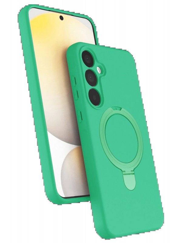 LRZ02 Samsung Galaxy A25 5G Regal Magsafe Standlı Kapak - Yeşil&hellip;
