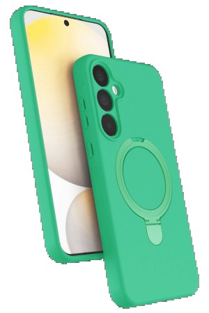 LRZ02 Samsung Galaxy A15 4G Regal Magsafe Standlı Kapak - Yeşil&hellip;