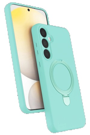 LRZ02 Samsung Galaxy A15 4G Regal Magsafe Standlı Kapak - Su Yeşili&hellip;