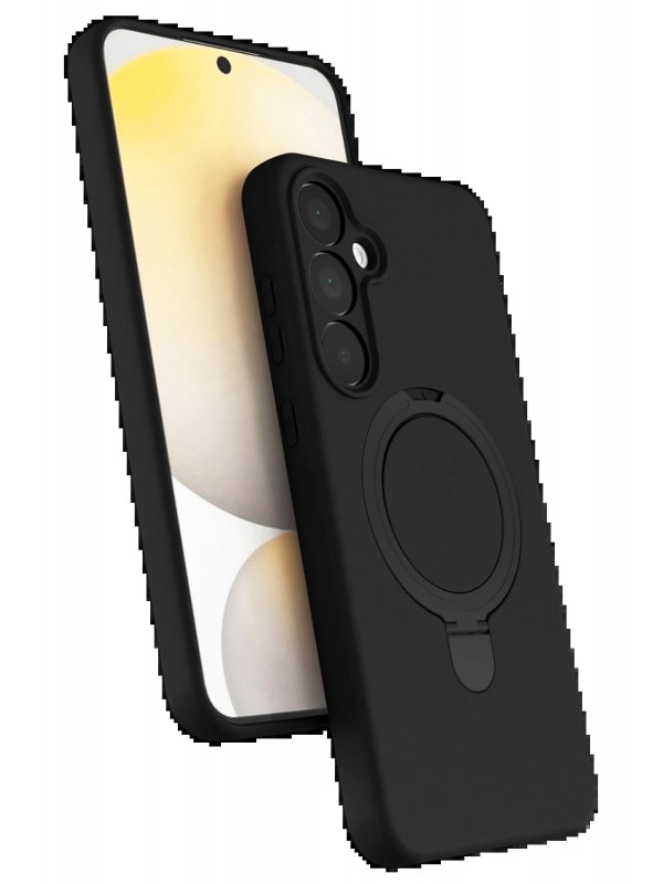LRZ02 Samsung Galaxy A15 4G Regal Magsafe Standlı Kapak - Siyah&hellip;