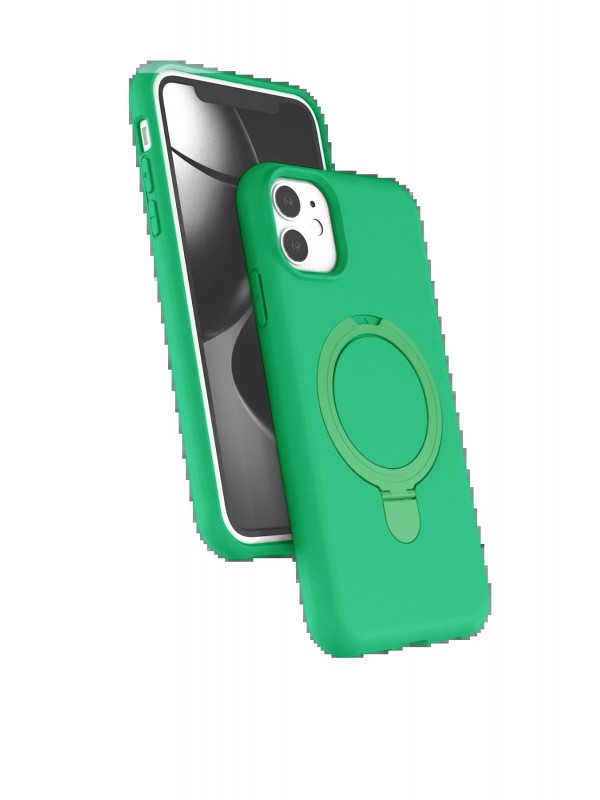 LRZ02 Apple iPhone 11 Regal Magsafe Standlı Kapak - Yeşil&hellip;