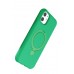 LRZ02 Apple iPhone 11 Regal Magsafe Standlı Kapak - Yeşil