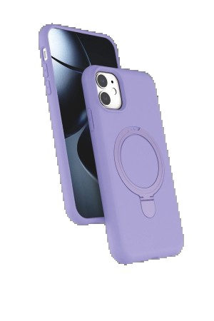 LRZ02 Apple iPhone 11 Regal Magsafe Standlı Kapak - Lila&hellip;