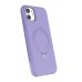 LRZ02 Apple iPhone 11 Regal Magsafe Standlı Kapak - Lila