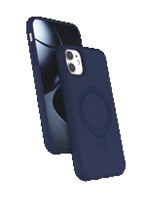 LRZ02 Apple iPhone 11 Regal Magsafe Standlı Kapak - Lacivert&hellip;