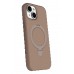 LRZ02 Apple iPhone 15 Plus Regal Magsafe Standlı Kapak - Çöl Titanyum