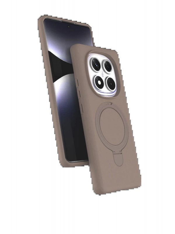 LRZ02 Xiaomi Redmi Note 14 Pro 5G Regal Magsafe Standlı Kapak - Çöl Tit&hellip;