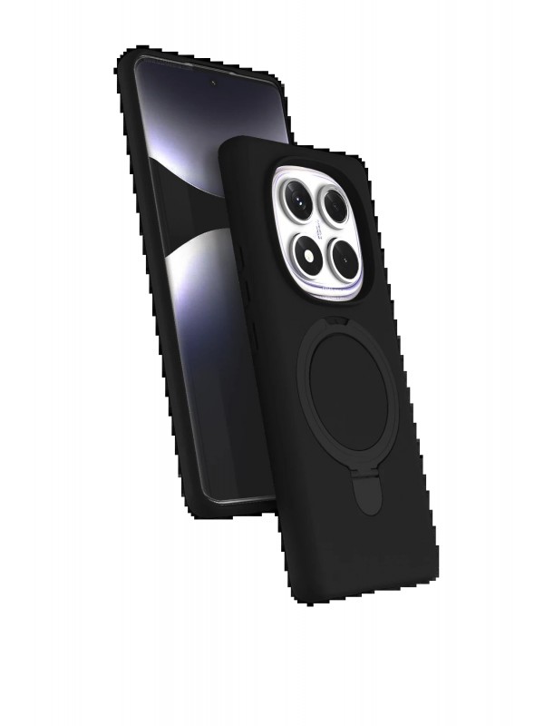 LRZ02 Xiaomi Redmi Note 14 Pro 5G Regal Magsafe Standlı Kapak - Siyah&hellip;