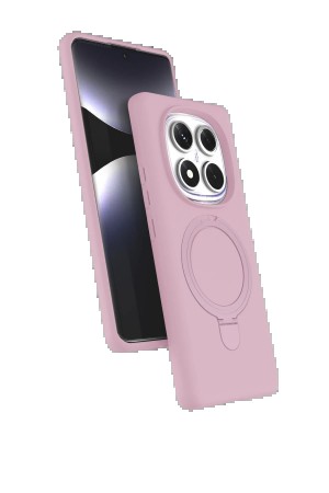 LRZ02 Xiaomi Redmi Note 14 Pro 5G Regal Magsafe Standlı Kapak - Açık Pe&hellip;