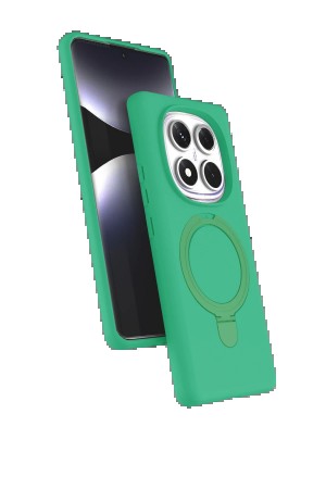 LRZ02 Xiaomi Redmi Note 14 Pro 4G Regal Magsafe Standlı Kapak - Yeşil&hellip;
