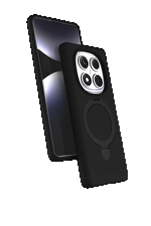 LRZ02 Xiaomi Redmi Note 14 Pro 4G Regal Magsafe Standlı Kapak - Siyah&hellip;