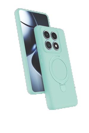LRZ02 Xiaomi Mi 14T Pro Regal Magsafe Standlı Kapak - Su Yeşili&hellip;