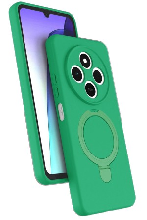 LRZ02 Xiaomi Redmi 14C Regal Magsafe Standlı Kapak - Yeşil&hellip;