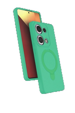 LRZ02 Xiaomi Redmi Note 13 Pro 4G Regal Magsafe Standlı Kapak - Yeşil&hellip;