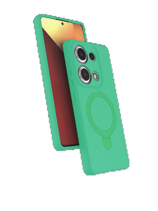 LRZ02 Xiaomi Redmi Note 13 Pro 4G Regal Magsafe Standlı Kapak - Yeşil&hellip;