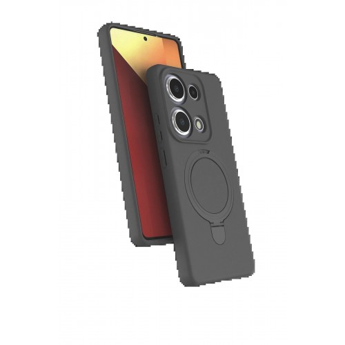 LRZ02 Xiaomi Redmi Note 13 Pro 4G Regal Magsafe Standlı Kapak - Titan Gri