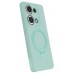 LRZ02 Xiaomi Redmi Note 13 Pro 4G Regal Magsafe Standlı Kapak - Su Yeşili