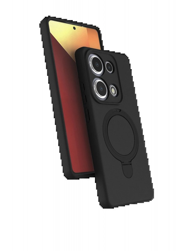 LRZ02 Xiaomi Redmi Note 13 Pro 4G Regal Magsafe Standlı Kapak - Siyah&hellip;