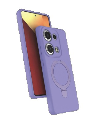 LRZ02 Xiaomi Redmi Note 13 Pro 4G Regal Magsafe Standlı Kapak - Lila&hellip;
