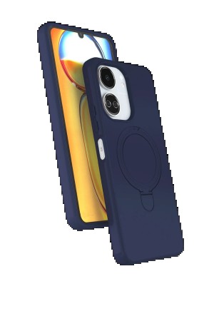 LRZ02 Xiaomi Redmi 13C Regal Magsafe Standlı Kapak - Lacivert&hellip;