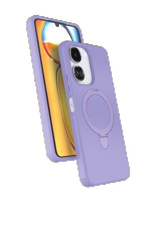 LRZ02 Xiaomi Redmi 13C Regal Magsafe Standlı Kapak - Lila&hellip;
