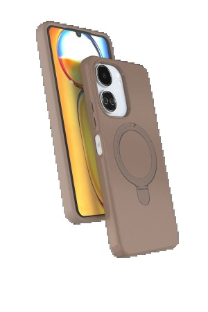 LRZ02 Xiaomi Redmi 13C Regal Magsafe Standlı Kapak - Çöl Titanyum&hellip;