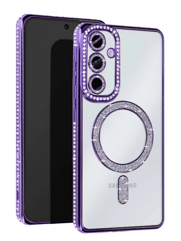 LRZ02 Samsung Galaxy A35 5G Joke Simli Magneticsafe Kılıf - Derin Mor… LRZ02 Samsung Galaxy A35 5G Joke Simli Magneticsafe Kılıf - Derin Mor…