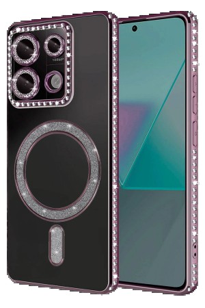 LRZ02 Xiaomi Redmi 13C Joke Simli Magneticsafe Kılıf - Pembe&hellip;