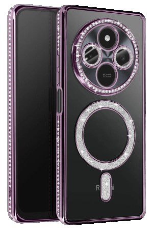 LRZ02 Xiaomi Redmi 14C Joke Simli Magneticsafe Kılıf - Derin Mor&hellip;