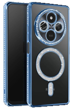 LRZ02 Xiaomi Redmi 14C Joke Simli Magneticsafe Kılıf - Mavi&hellip;