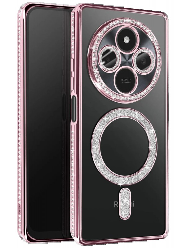 LRZ02 Xiaomi Redmi 14C Joke Simli Magneticsafe Kılıf - Pembe&hellip;