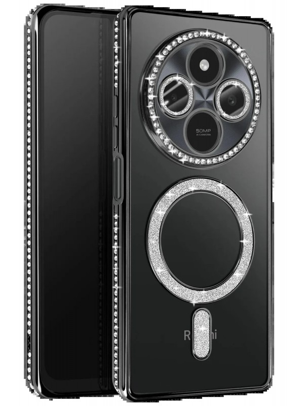 LRZ02 Xiaomi Redmi 14C Joke Simli Magneticsafe Kılıf - Siyah&hellip;