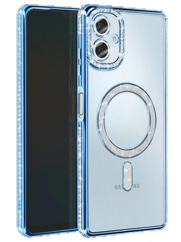 LRZ02 Samsung Galaxy A06 Joke Simli Magneticsafe Kılıf - Mavi&hellip;