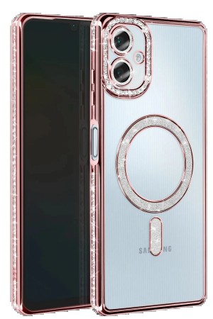 LRZ02 Samsung Galaxy A06 Joke Simli Magneticsafe Kılıf - Pembe&hellip;