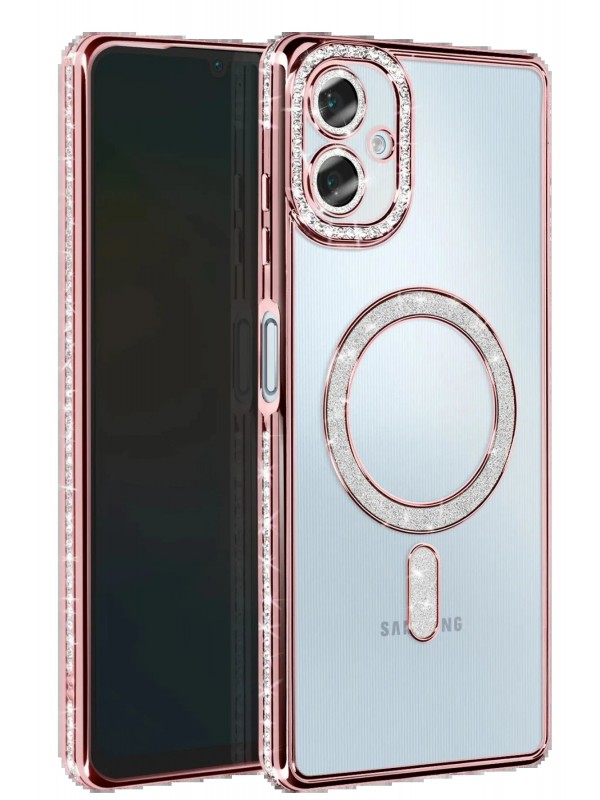 LRZ02 Samsung Galaxy A06 Joke Simli Magneticsafe Kılıf - Pembe&hellip;