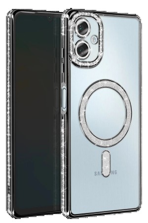 LRZ02 Samsung Galaxy A06 Joke Simli Magneticsafe Kılıf - Siyah&hellip;