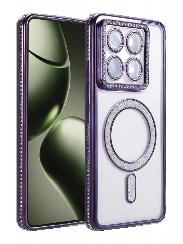 LRZ02 Xiaomi Mi 14T Pro Joke Simli Magneticsafe Kılıf - Derin Mor&hellip;