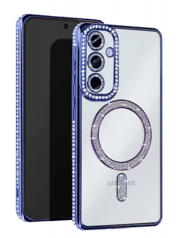 LRZ02 Samsung Galaxy A36 Joke Simli Magneticsafe Kılıf - Mavi&hellip;