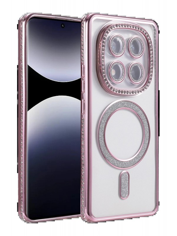 LRZ02 Xiaomi Redmi Note 14 Pro 4G Joke Simli Magneticsafe Kılıf - Pembe&hellip;