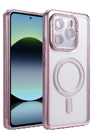 LRZ02 Xiaomi Redmi Note 14 4G Joke Simli Magneticsafe Kılıf - Pembe&hellip;