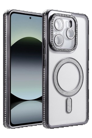 LRZ02 Xiaomi Redmi Note 14 4G Joke Simli Magneticsafe Kılıf - Siyah&hellip;