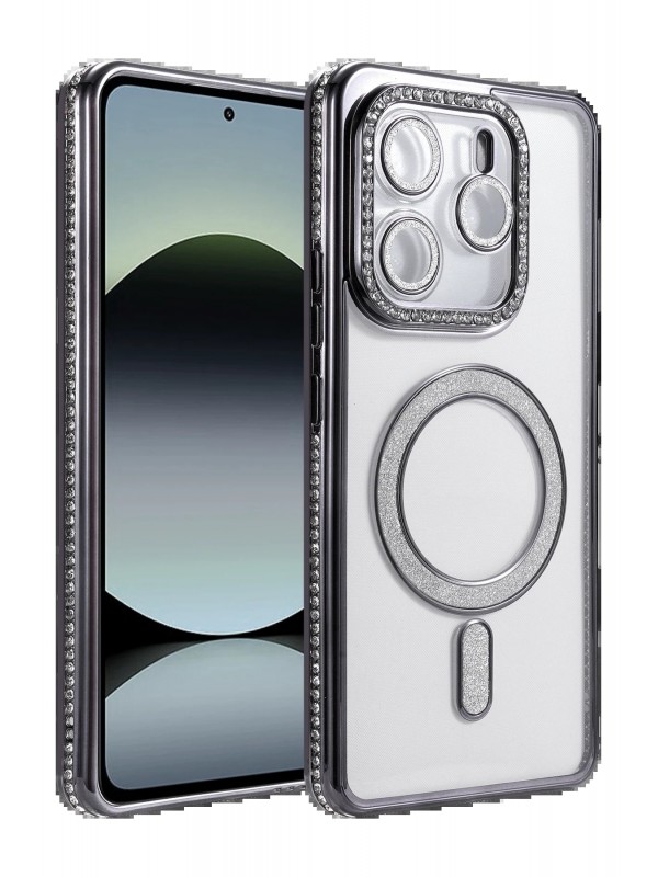 LRZ02 Xiaomi Redmi Note 14 4G Joke Simli Magneticsafe Kılıf - Siyah&hellip;