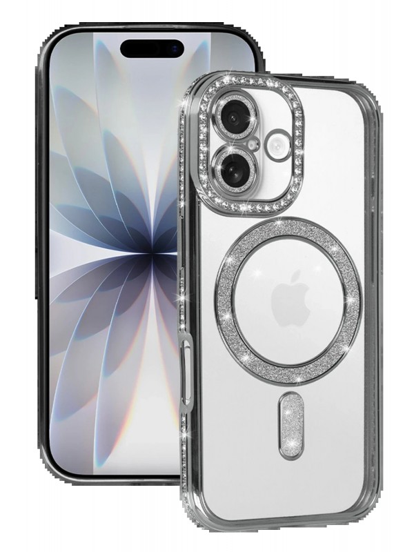 LRZ02 Apple iPhone 17 Joke Simli Magneticsafe Kılıf - Gümüş&hellip;