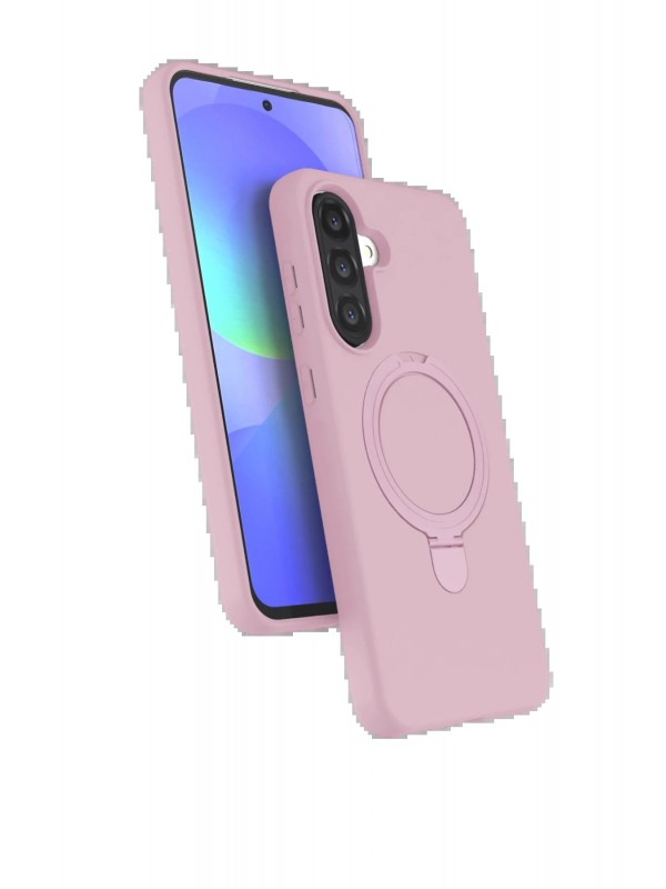 LRZ02 Samsung Galaxy A17 5G Regal Magsafe Standlı Kapak - Açık Pembe&hellip;