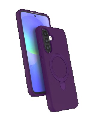LRZ02 Samsung Galaxy A17 5G Regal Magsafe Standlı Kapak - Derin Mor&hellip;