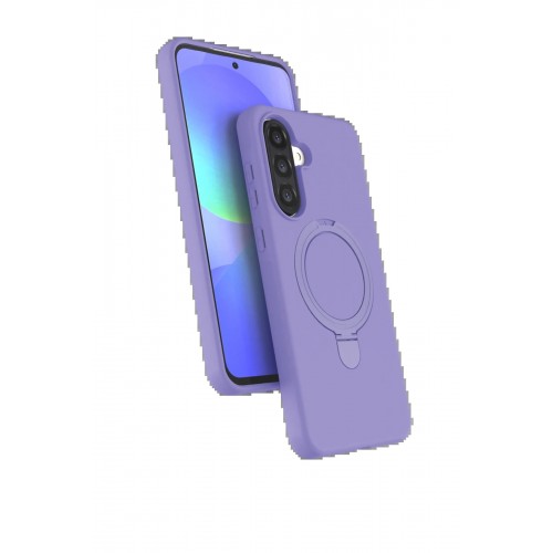 LRZ02 Samsung Galaxy A17 5G Regal Magsafe Standlı Kapak - Lila